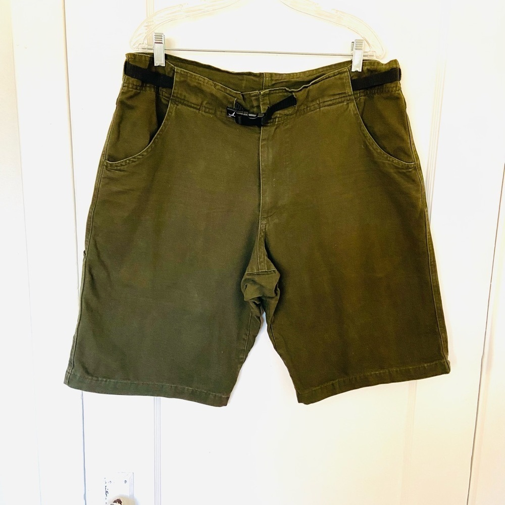 Prana Zion Cargo Khaki Shorts Size XL